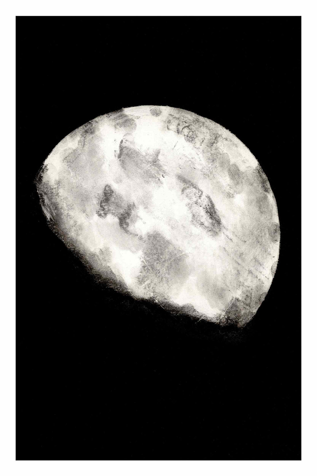 Charcoal On Organic Texture